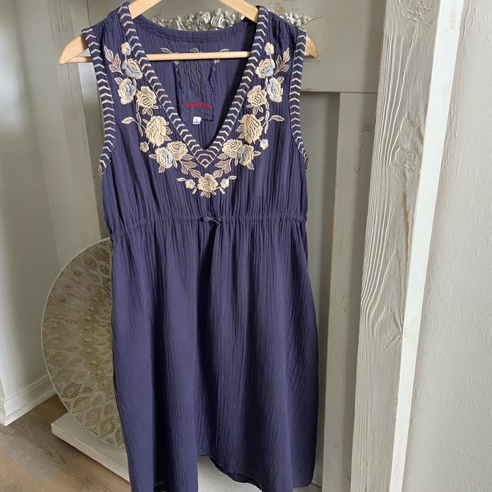COPY - Johnny Was cotton dress with pockets